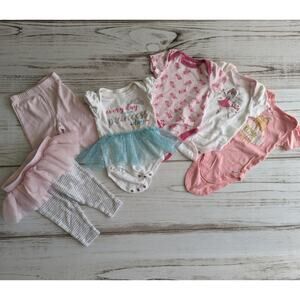 Princess Ballet Tutu Baby Girl Bundle sz Infant 3-6 Month